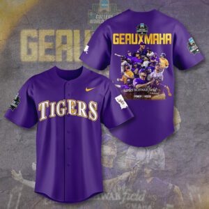 LSU Tigers Baseball Baseball Jersey GNT6027