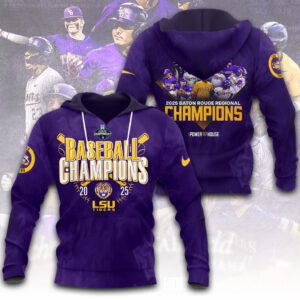LSU Tigers Baseball Unisex Performance Hoodie GNT6076