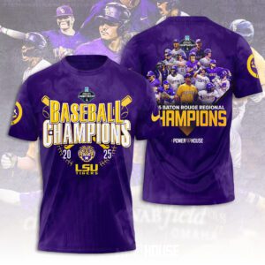 LSU Tigers Baseball Unisex Performance T-Shirt GNT6028