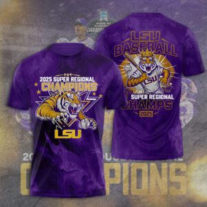 LSU Tigers Baseball Unisex Performance T-Shirt GNT6029