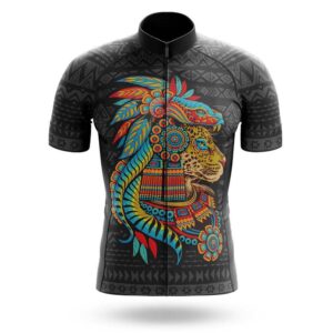 Mexican Aztec Jaguar - Cycling Jersey For Men/Women