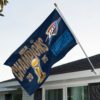 Oklahoma City Thunder NBA Final Champion 2025 3D House Flag BGN1040