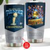 Personalized Oklahoma City Thunder NBA Final Champion 2025 Tumbler Cup BGN1005
