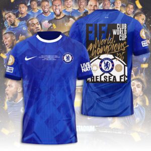 Chelsea FC Champion FIFA Club World Cup 2025 Unisex Performance T-Shirt CSF1000
