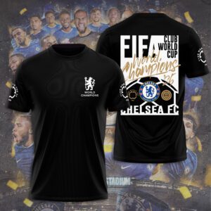 Chelsea FC Champion FIFA Club World Cup 2025 Unisex Performance T-Shirt CSF1001