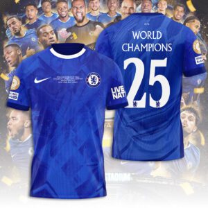 Chelsea FC Champion FIFA Club World Cup 2025 Unisex Performance T-Shirt CSF1003