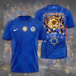 Chelsea FC Champion FIFA Club World Cup 2025 Unisex Performance T-Shirt CSF1007