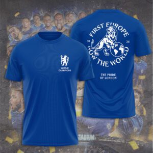 Chelsea FC Champion FIFA Club World Cup 2025 Unisex Performance T-Shirt CSF1013