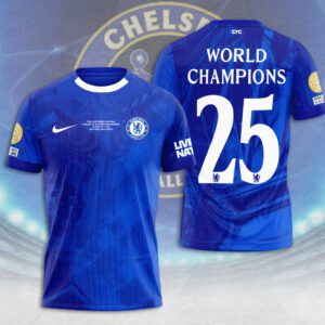 Chelsea FC Champion FIFA Club World Cup 2025 Unisex Performance T-Shirt CSF1019