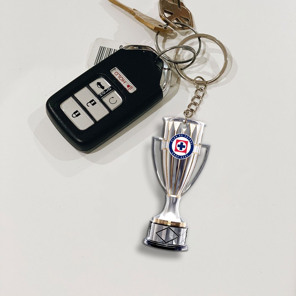Cruz-Azul-Custom-Shape-2-sided-Keychain-GKC1153-2