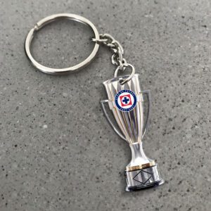 Cruz Azul Custom Shape 2-sided Keychain GKC1153