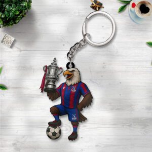 Crystal Palace FC Custom Shape 1-sided Keychain GKC1160