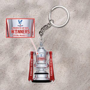 Crystal Palace FC Custom Shape 1-sided Keychain GKC1188