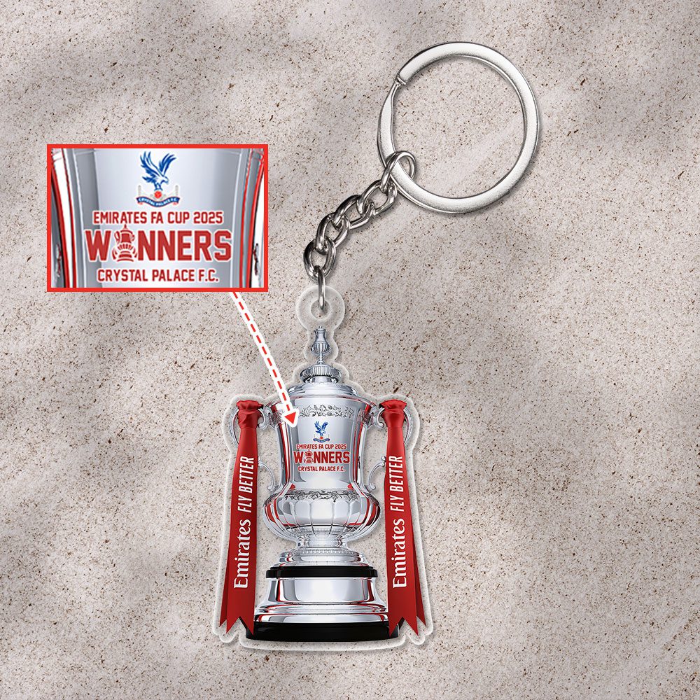 Crystal-Palace-FC-Custom-Shape-1-sided-Keychain-GKC1188 Crystal Palace FC Custom Shape 1-sided Keychain GKC1188