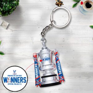 Crystal Palace FC Custom Shape 2-sided Keychain GKC1115
