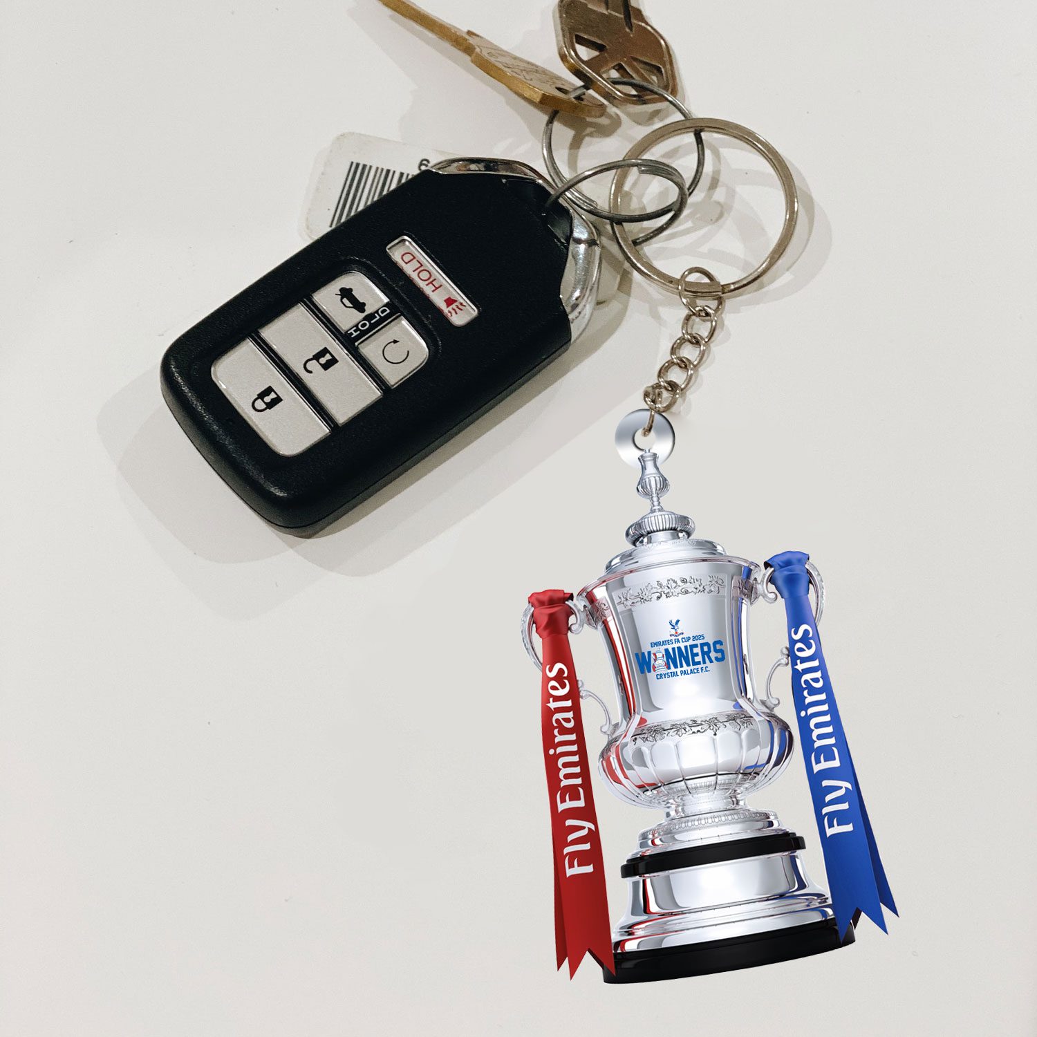 Crystal-Palace-FC-Custom-Shape-2-sided-Keychain-GKC1195-1