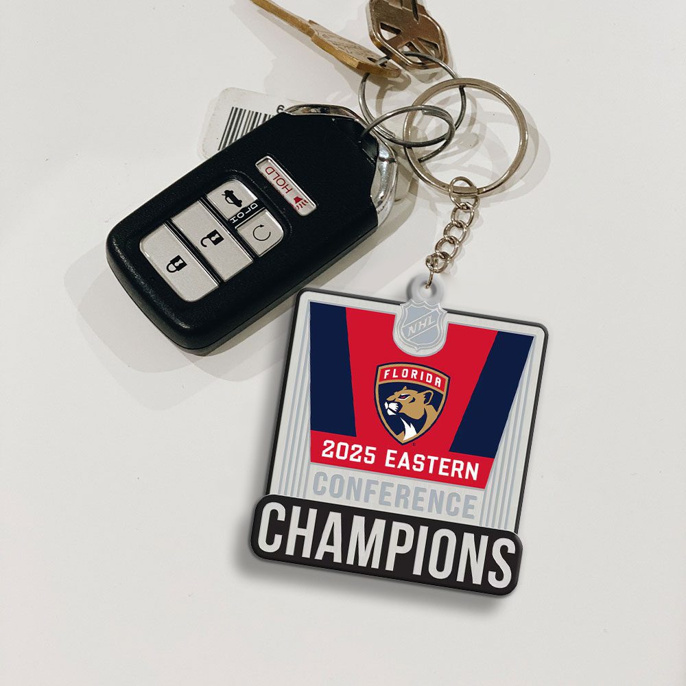 Florida-Panthers-Custom-Shape-2-sided-Keychain-GKC1156-1