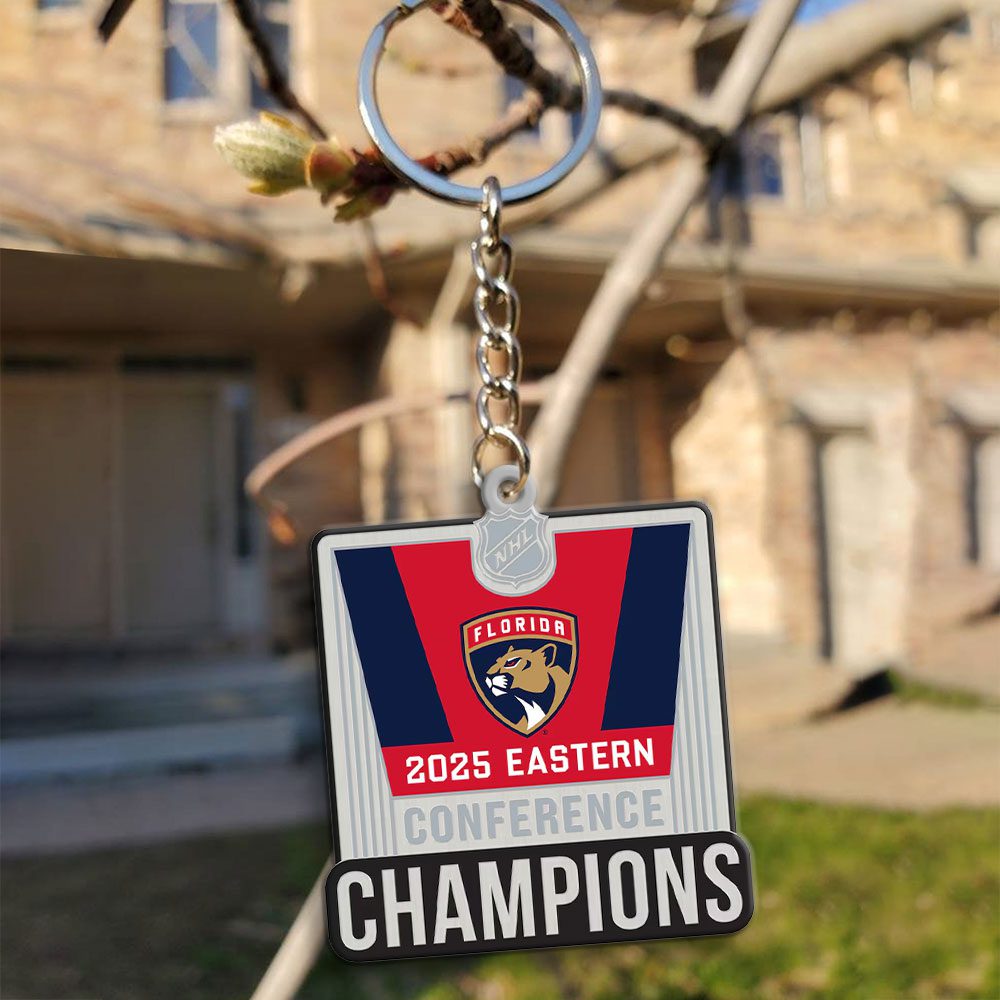 Florida-Panthers-Custom-Shape-2-sided-Keychain-GKC1156-3
