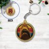 Jaws Custom Shape 2-sided Keychain GKC1143
