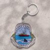Jaws Custom Shape 2-sided Keychain GKC1197