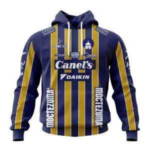 LIGA MX Atletico San Luis Personalized 25/26 Away Unisex Performance Hoodie