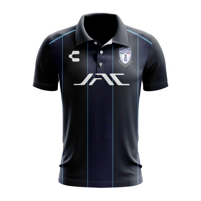 LIGA MX C.F. Pachuca Personalized 2025 FIFA Club World Championship Away Polo Shirt
