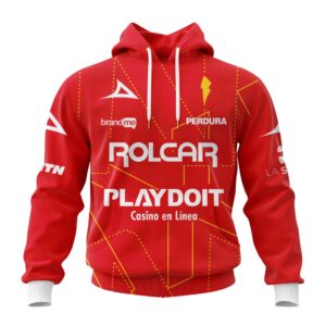 LIGA MX Club Necaxa Personalized 25/26 Away Unisex Performance Hoodie