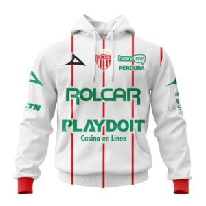LIGA MX Club Necaxa Personalized 25/26 Home Unisex Performance Hoodie