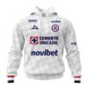 LIGA MX Cruz Azul Personalized 2026 Away Unisex Performance Hoodie