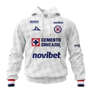 LIGA MX Cruz Azul Personalized 2026 Away Unisex Performance Hoodie
