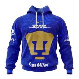LIGA MX Pumas UNAM Personalized 2026 Away Unisex Performance Hoodie