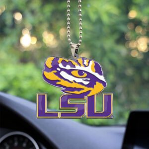 LSU Tigers Baseball National Champs 2025 Custom shape 2-sided Acrylic Car Ornament FCS1004