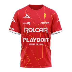 Liga MX Club Necaxa Personalized 25/26 Away Unisex Performance T-Shirt