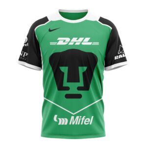 Liga MX Pumas UNAM Personalized 2026 Third Unisex Performance T-Shirt