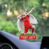 Liverpool FC x Diogo Jota Rest in peace Custom Shape 1-sided Acrylic Car Ornament CLD1049
