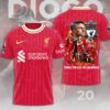 Liverpool FC x Diogo Jota Rest in peace Unisex Performance T-Shirt CLD1058