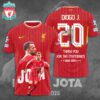 Liverpool FC x Diogo Jota Rest in peace Unisex Performance T-Shirt CLD1060