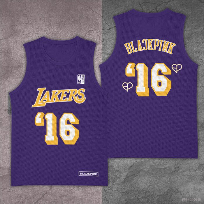 Los Angeles Lakers x Blackpink Basketball Jersey FCS1038