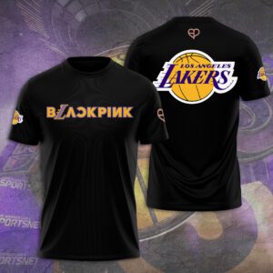 Los Angeles Lakers x Blackpink Unisex Performance T-Shirt FCS1039