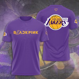 Los Angeles Lakers x Blackpink Unisex Performance T-Shirt FCS1049