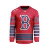 MLB Boston Red Sox Personalized Home Style Hockey Jersey