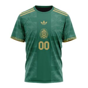Mexico National Team Gold Cup Green Unisex Performance T-Shirt