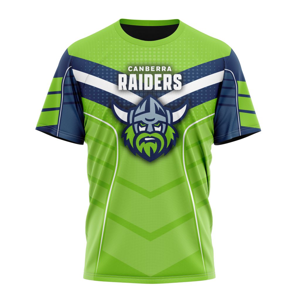 NRL-Canberra-Raiders-Special-Chevron-Unisex-Performance-T-Shirt NRL Canberra Raiders Special Chevron Unisex Performance T-Shirt