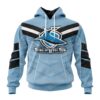 NRL Cronulla-Sutherland Sharks Special Chevron Unisex Performance Hoodie