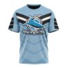 NRL Cronulla-Sutherland Sharks Special Chevron Unisex Performance T-Shirt