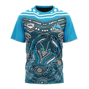 NRL Cronulla-Sutherland Sharks Special Karumba Fishing Unisex Performance T-Shirt