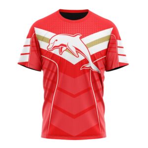 NRL DolphinsSpecial Chevron Unisex Performance T-Shirt