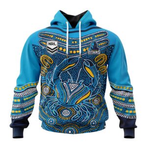 NRL Gold Coast Titans Special Karumba Fishing Unisex Performance Hoodie