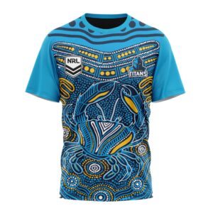 NRL Gold Coast Titans Special Karumba Fishing Unisex Performance T-Shirt