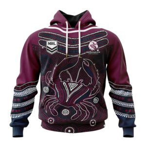 NRL Manly Warringah Sea Eagles Special Karumba Fishing Unisex Performance Hoodie